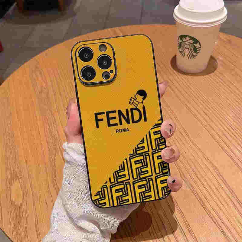 GRY154 Fendi  Burberry   iPhone 15 phone case